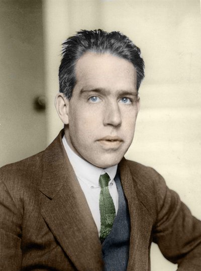 Portret van Niels Bohr (1885 - 1962), Nobelprijs voor de Natuurkunde in 1922. door Anonymous Anonymous