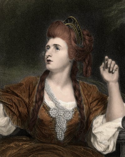 Portret van Sarah Siddons door Anonymous Anonymous
