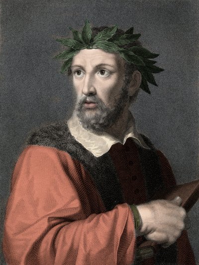 Portret van de schrijver Torquato Tasso door Anonymous Anonymous