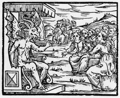 Satan spreekt tovenaars toe - 