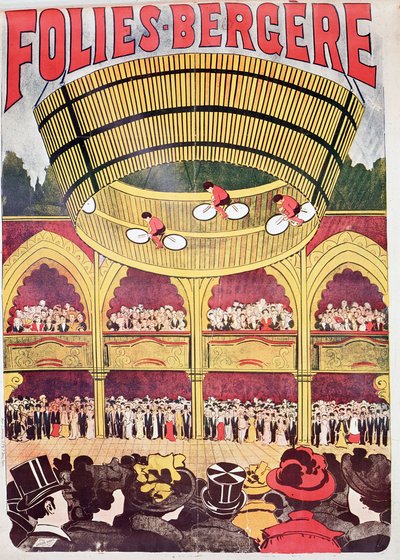 De Folies-Bergère, cabaret music-hall door Anonymous Anonymous