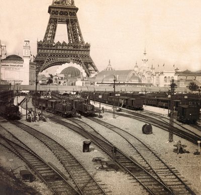 Wereldtentoonstelling van 1900: La gare du Champs de Mars door Anonymous Anonymous