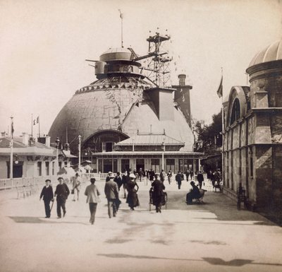 Wereldtentoonstelling van 1900 in Parijs: Het paviljoen van Creusot door Anonymous Anonymous