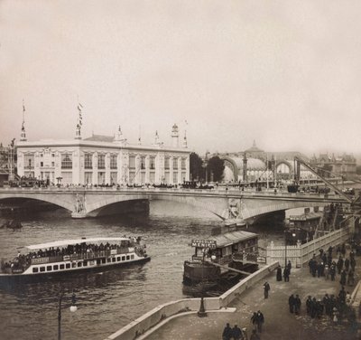Wereldtentoonstelling van 1900 in Parijs: Het Palais des Congres door Anonymous Anonymous