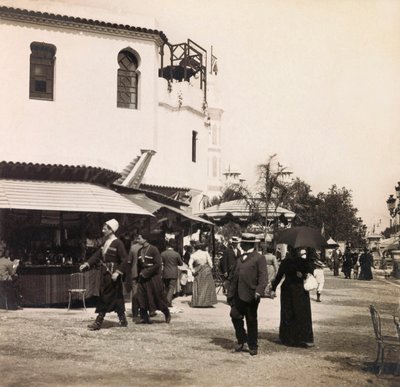 Wereldtentoonstelling van 1900: De straat van Caïro door Anonymous Anonymous