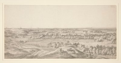 Landschap: De Duinen bij Haarlem door Anthonie Waterloo