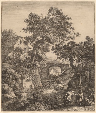 Landschap met de Besnijdenis van Mozes