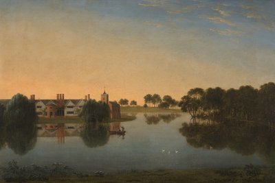 Tabley: Het Oude Huis over de Mere door Anthony Devis