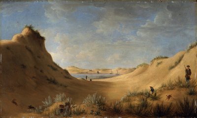 De haven van Newton, Glamorgan door Anthony Devis