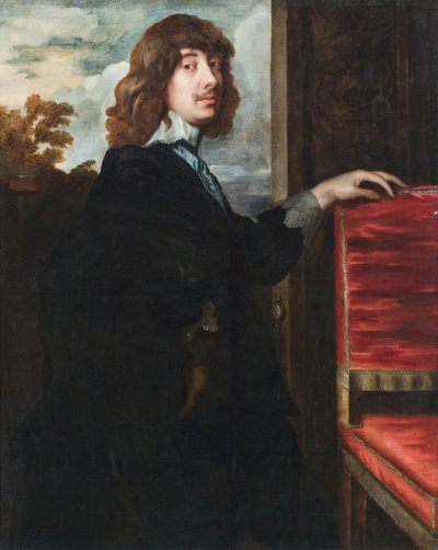 Portret van Algernon Percy door Anthony van (after) Dyck