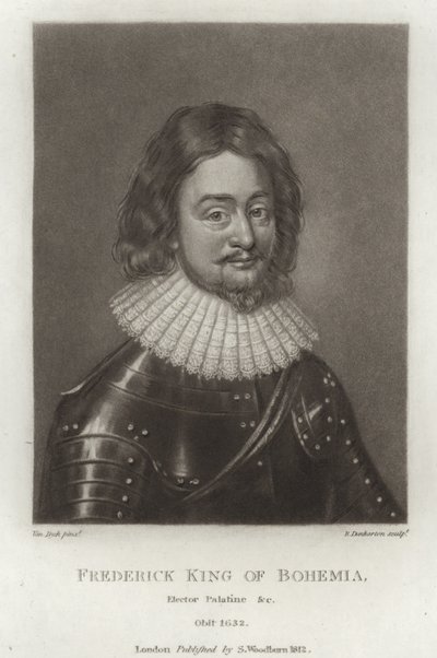 Frederik koning van Bohemen door Anthony van Dyck