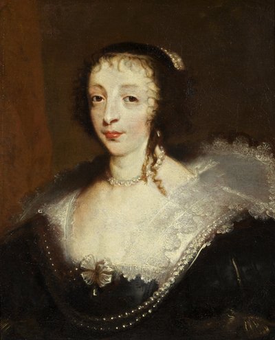 Henrietta Maria, Koningin van Karel I, c.1630 door Anthony van Dyck