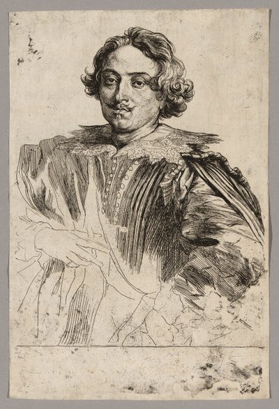 Justus Sustermans door Anthony van Dyck