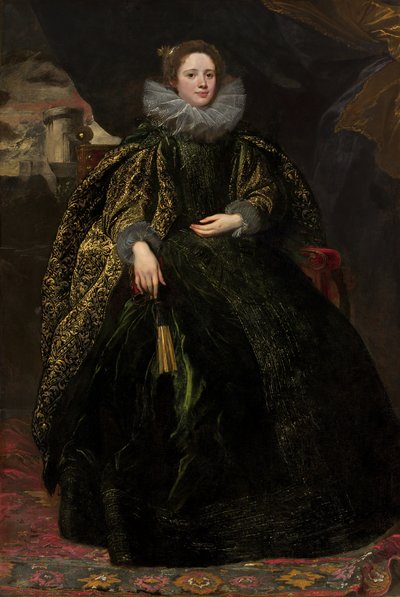 Markiezin Balbi door Anthony van Dyck