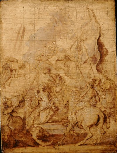 Martelaarschap van Sint Joris door Anthony van Dyck