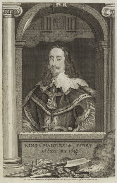 Portret van Karel I van Engeland door Anthony van Dyck