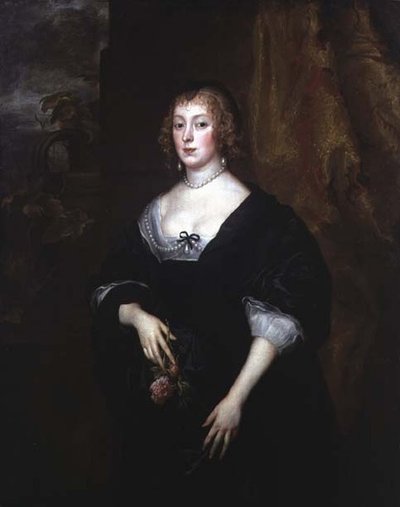 Portret van Dorothy, Lady Dacre (b.1605) door Anthony van Dyck