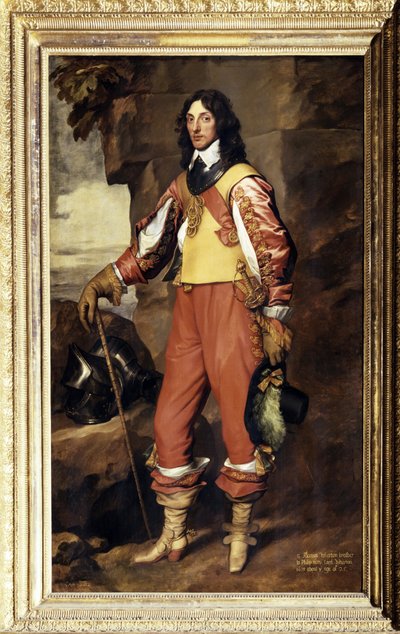 Portret van Sir Thomas Wharton door Anthony van Dyck