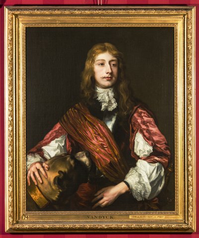 Portret van Thomas Killigrew, De Dichter door Anthony van Dyck