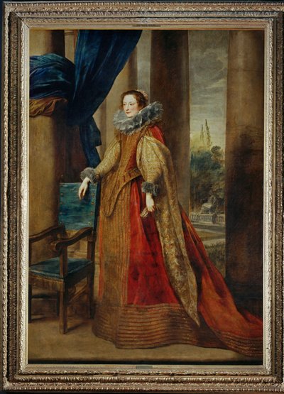 Vermoedelijk portret van de markiezin Jeronima Spinola-Doria ... door Anthony van Dyck