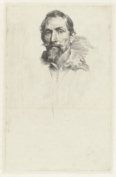 Portret van Frans Snijders door Anthony van Dyck