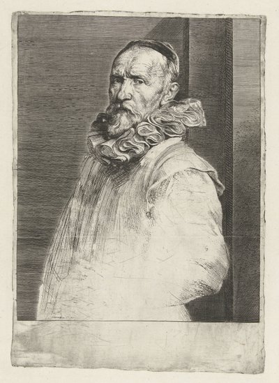 Portret van Hans de Wael door Anthony van Dyck