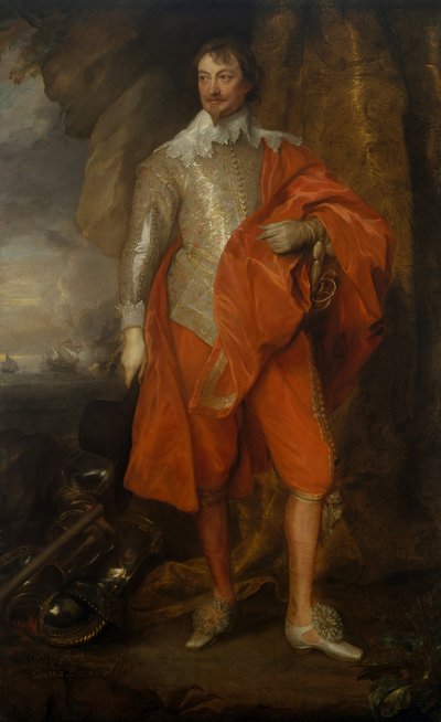 Robert Rich 1587-1658, Tweede Graaf van Warwick, ca. 1632-35 door Anthony van Dyck