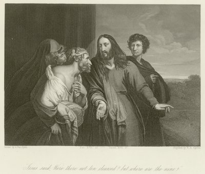 Waren er niet tien gereinigd door Anthony van Dyck