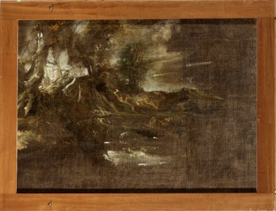 Bosrijk landschap door Anthony van Dyck