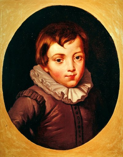 Portret van een jongen door Anthony van Dyck