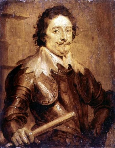 Portret van Henry Frederick, Prins van Nassau-Orange door Anthony van workshop of Dyck