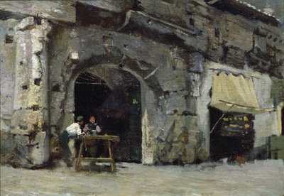 Rome, Donkere Winkels door Antoine Auguste Ernest Herbert or Hebert