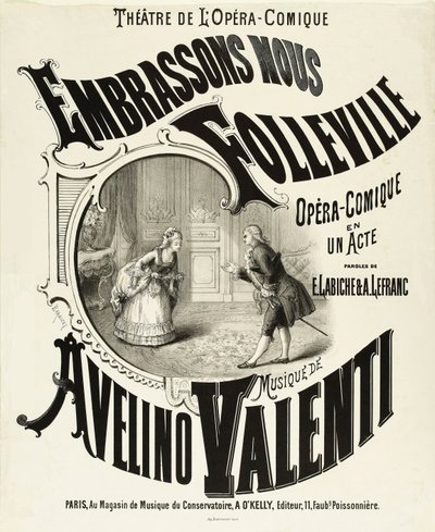 Laten we kussen, Folleville door Antoine Barbizet