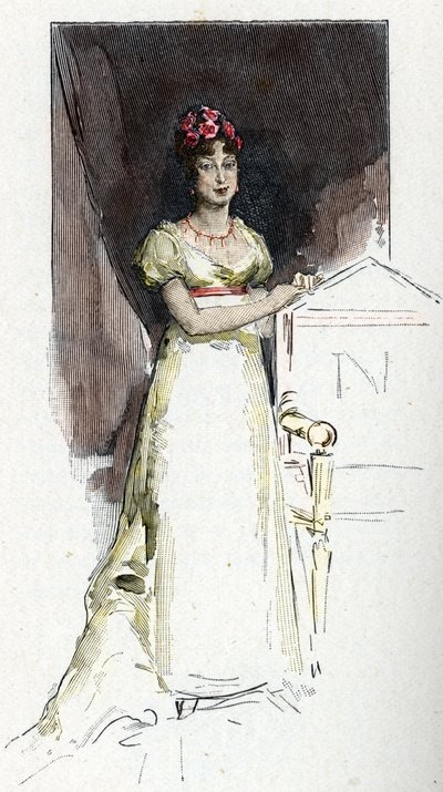 Portret van keizerin Marie Louise van Oostenrijk door Antoine Calbet