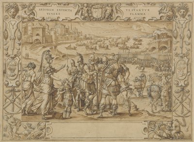 Geschiedenis van koningin Artemisia, p. 47 door Antoine Caron