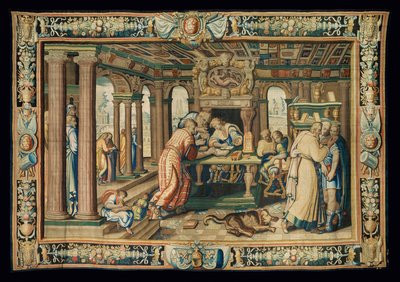 Wandtapijt " Geschiedenis van Artemisia ", Parijs ... door Antoine Caron