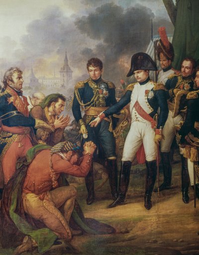 Napoleon Bonaparte aan de rand van Madrid, 7 december door Antoine Charles Horace Vernet