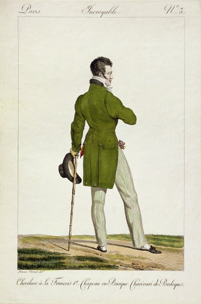 Een dandy met een 