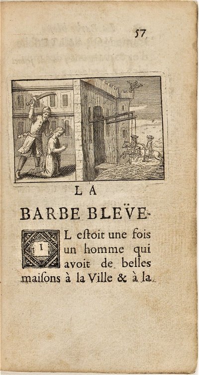 Antoine Clouzier - De Blauwbaard (Charles Perrault, Les Contes de ma mère l