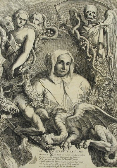 Portret van la Voisin door Antoine Coypel