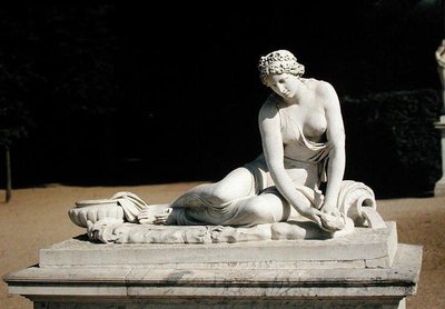 Nimf met een schelp, uit de Parterre de Latone door Antoine Coysevox