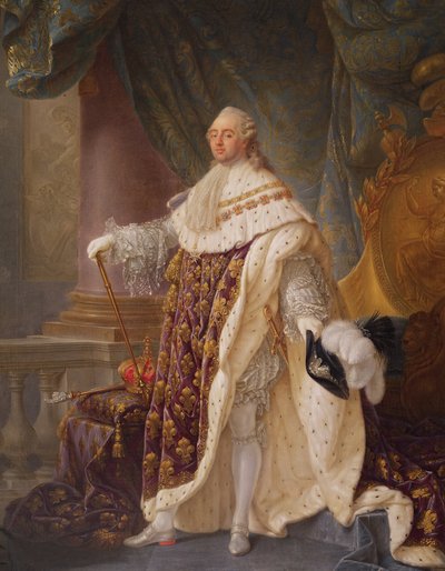 Lodewijk XVI (1754-93) door Antoine François Callet