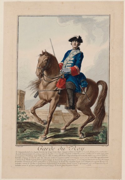 Garde du roi door Antoine Jean De Fehrt