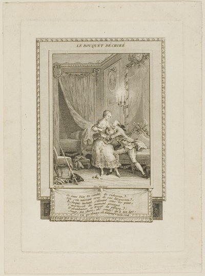Het gescheurde boeket door Antoine Jean Duclos
