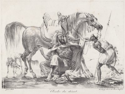 Woestijn Arabier door Antoine Jean Gros