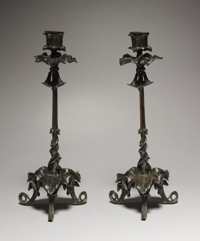 Kandelaar, 1800s door Antoine Louis Barye