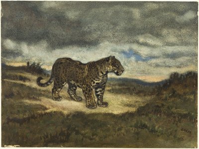 Jaguar Staand door Antoine Louis Barye