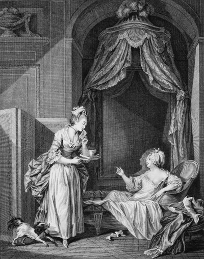 Het Bad door Antoine Louis Romanet