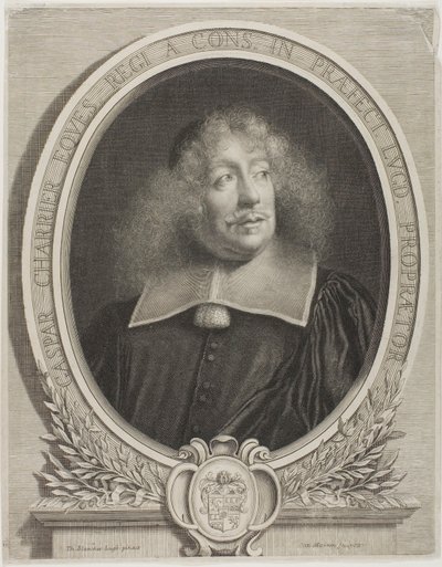 Gaspar Charrier, secretaris van de koning door Antoine Masson