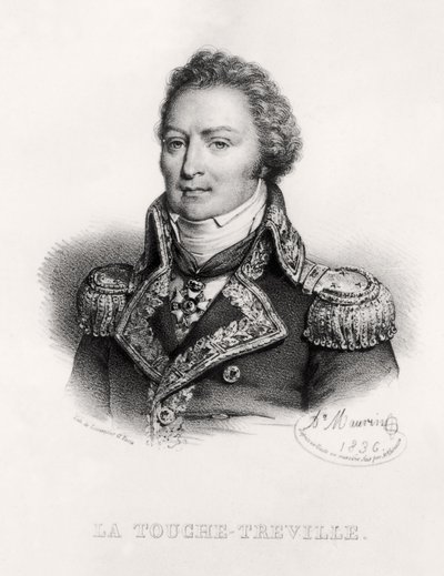 Portret van Louis-René Madelaine Le Vassor, graaf van La Touche-Tréville door Antoine Maurin